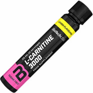 Biotech USA L-Carnitine з карнітином 3000мг та апельсиновим смаком 25мл