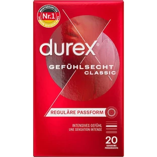 Durex Prezervative Classic Prezervative 40шт