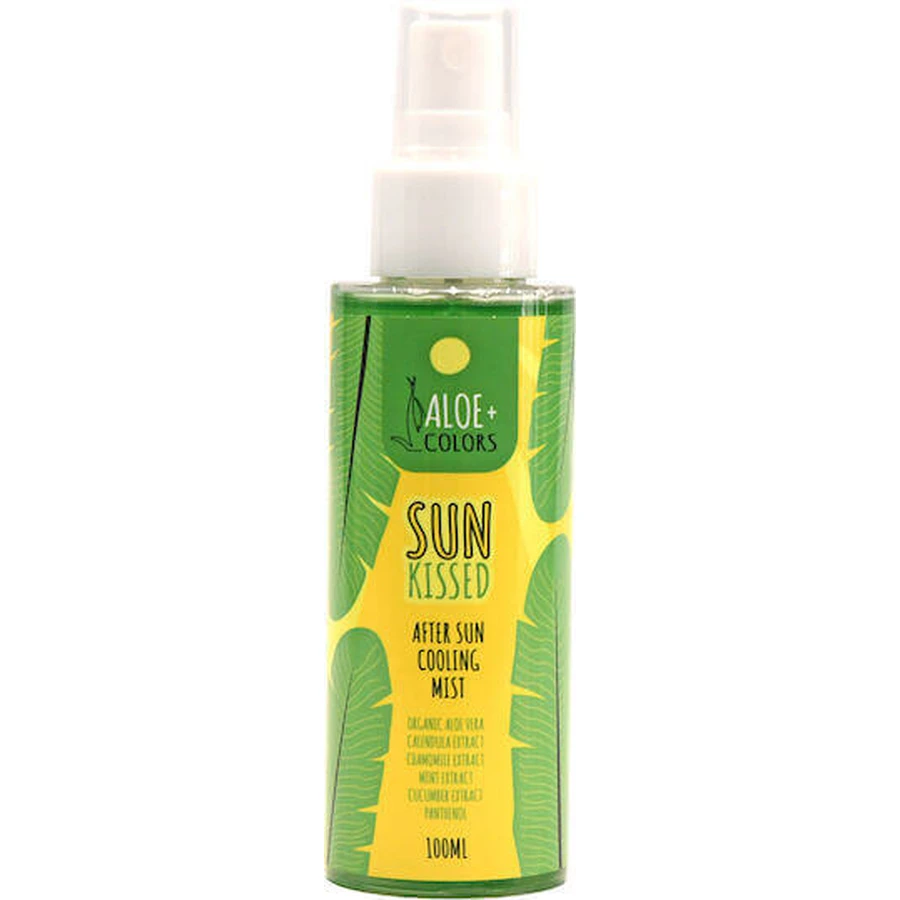 Лосьйон-спрей для тіла Aloe Colors Sun Kissed After Sun Освіжаючий після засмаги з чорнобривцями та ромашкою 100 мл: ціни та характеристики