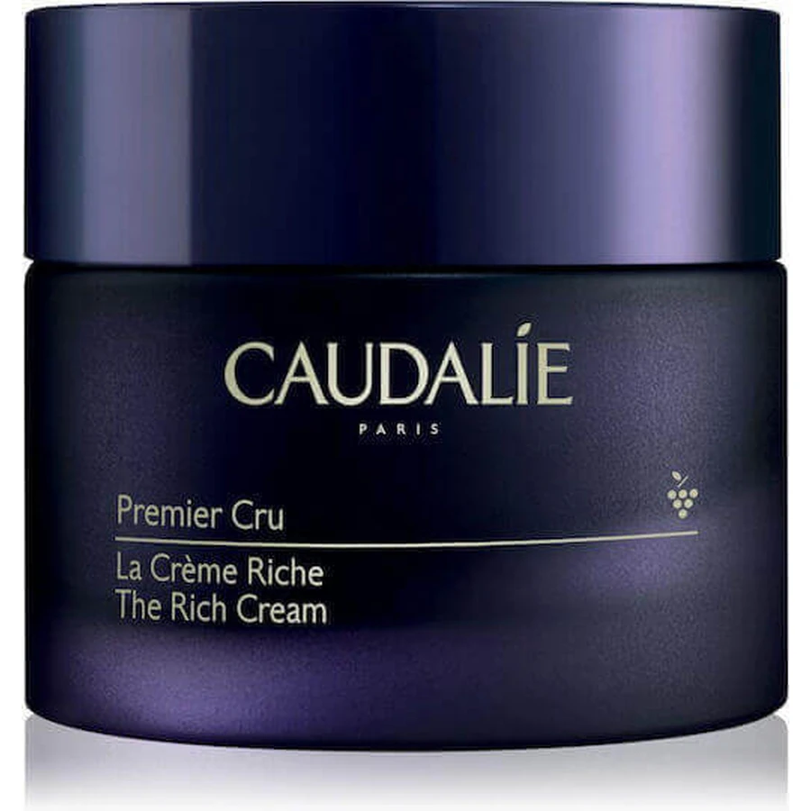 Caudalie Premier Cru Насыщенный увлажняющий, антивозрастной и тонизирующий крем для лица с гиалуроновой кислотой и керамидами 50 мл: цены и характеристики