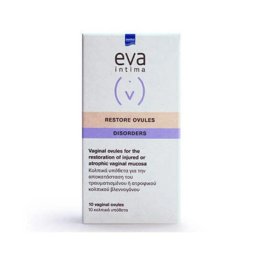 InterMed Eva Intima Intima Disorders Restore Ovules Intima Hygiene Products 10pcs: цены и характеристики
