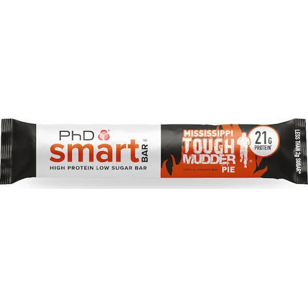 Батончик PhD Smart Bar с 21 г белка и вкусом Mississippi Mudder Pie 64 г: цены и характеристики
