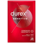 Durex Sensitive Prezervative Чутливий попередній консервант Durex Sensitive Prezervative 18шт: ціни та характеристики