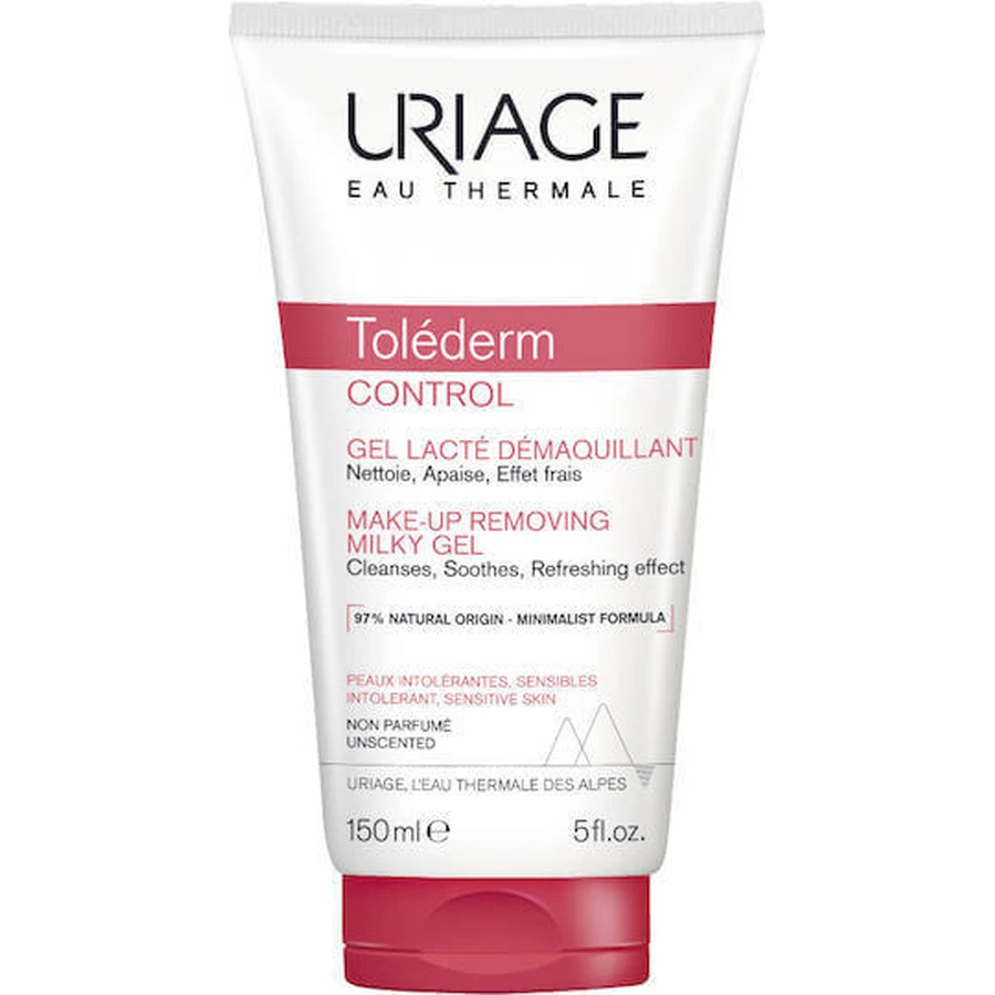 Гель для зняття макіяжу з обличчя Uriage Tolederm Tolederm Control 150 мл: ціни та характеристики