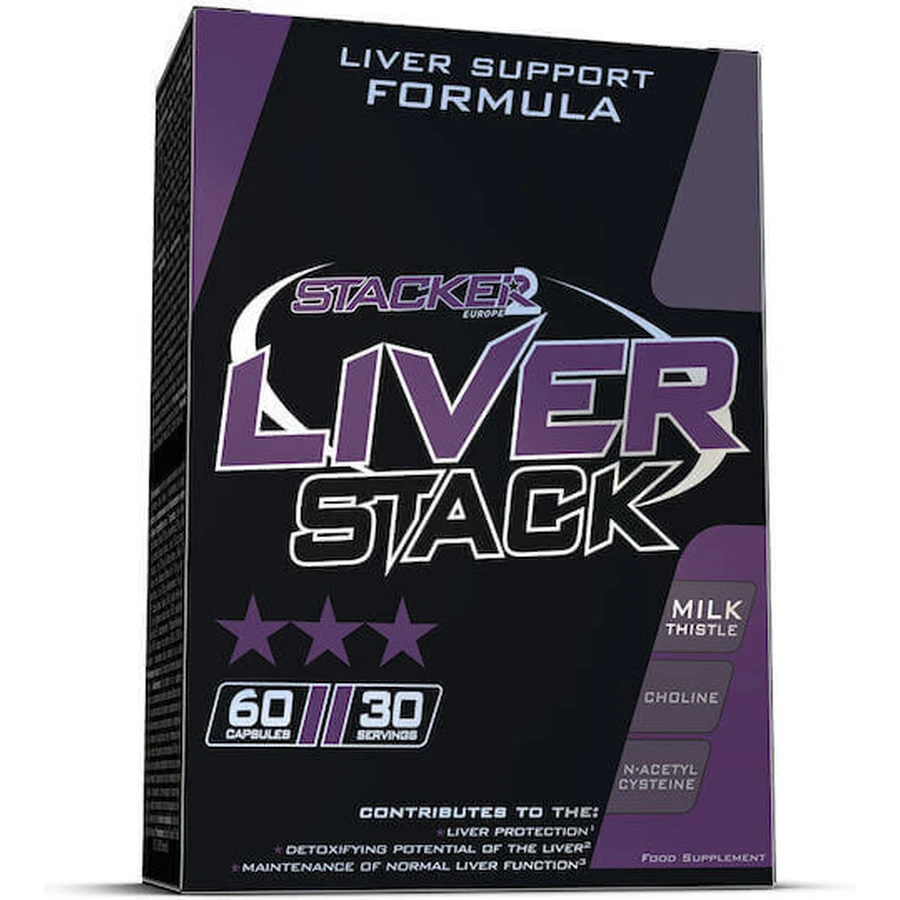 Stacker 2 Liver Stack со вкусом несладкого 60 капс: цены и характеристики