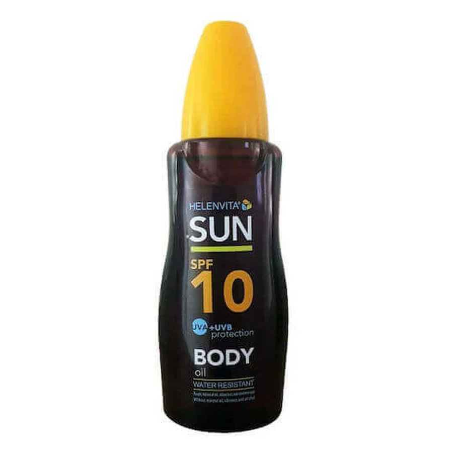 Helenvita Sun Sun Waterproof Sun Protection Body Oil SPF10 Спрей для тела 200 мл: цены и характеристики