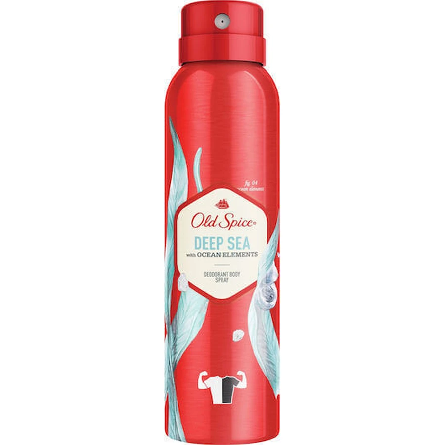 Дезодорант-спрей Old Spice Deep Sea з елементами океану без алюмінію 150 мл: ціни та характеристики