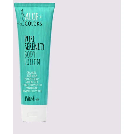 Aloe Colors Pure Serenity Увлажняющий восстанавливающий лосьон с алоэ вера и ароматом белого мускуса для чувствительной кожи 150 мл: цены и характеристики