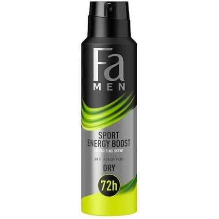 Fa Men Sport Sport Energy Boost Energising Deodorant 72h Дезодорант-спрей 150 мл: цены и характеристики