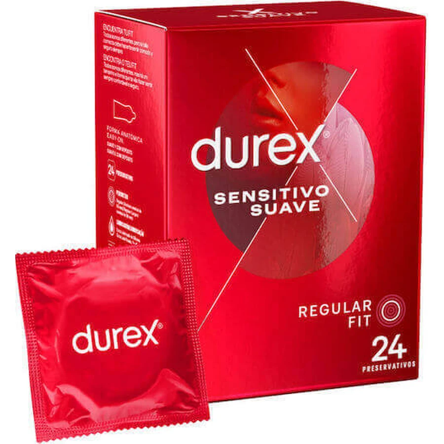 Прокладки Durex з попереднім консервантом Sensitive Thin Feel 24шт: ціни та характеристики