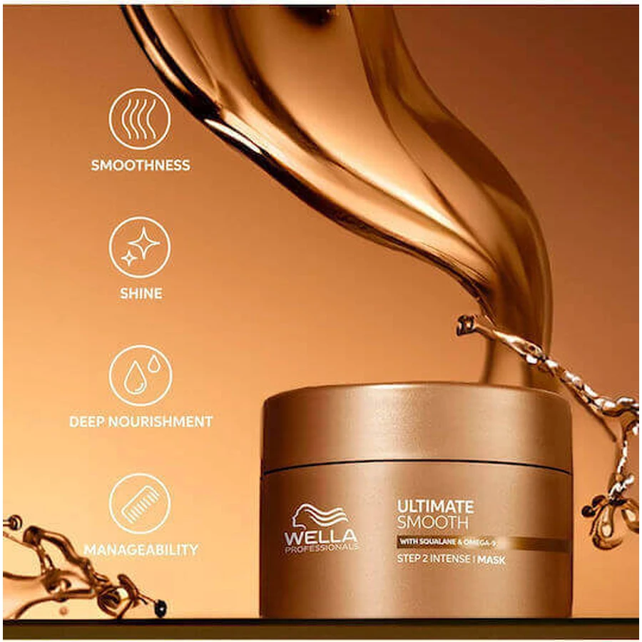 Маска для волосся Wella Ultimate Smooth проти неслухняного волосся 150 мл: ціни та характеристики