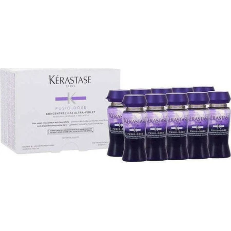 Kérastase Fusio Dose Concentre Ультрафіолетовий концентрат для зміцнення кольору волосся ампули для жінок 10x12мл: ціни та характеристики