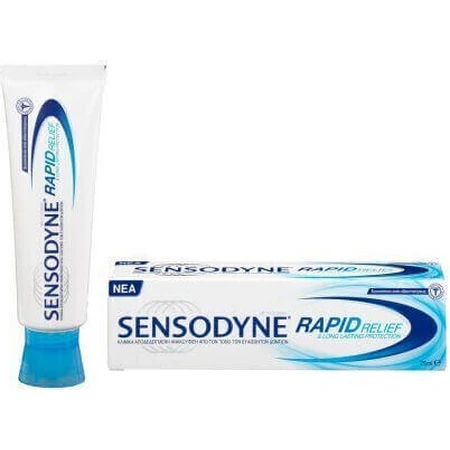 Зубна паста Sensodyne Швидка допомога 75мл: ціни та характеристики