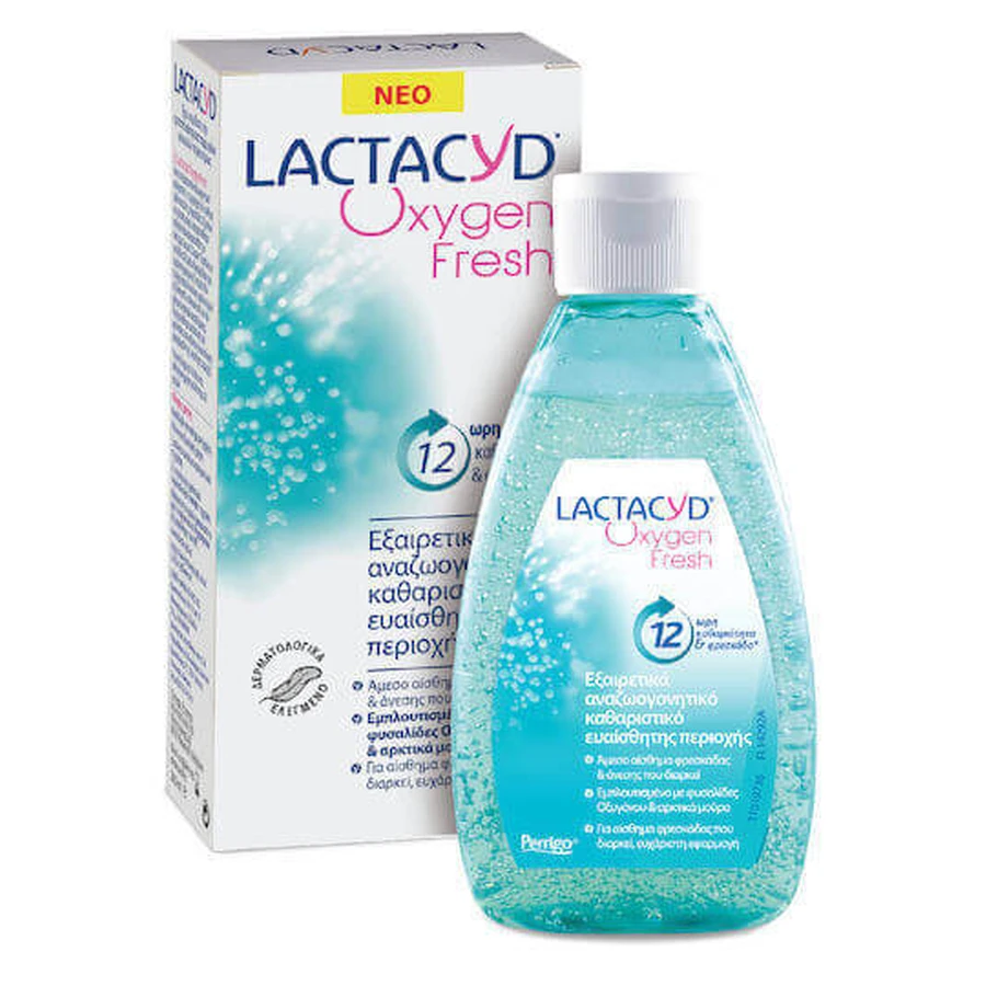 Lactacyd Oxygen Fresh Ultra Refreshing Intimate Wash Gel 200ml: цены и характеристики