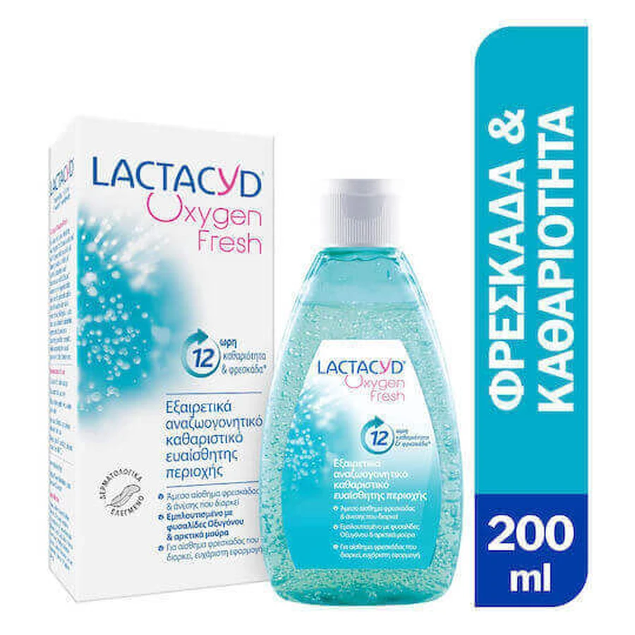 Lactacyd Oxygen Fresh Ultra Refreshing Intimate Wash Gel 200ml: цены и характеристики