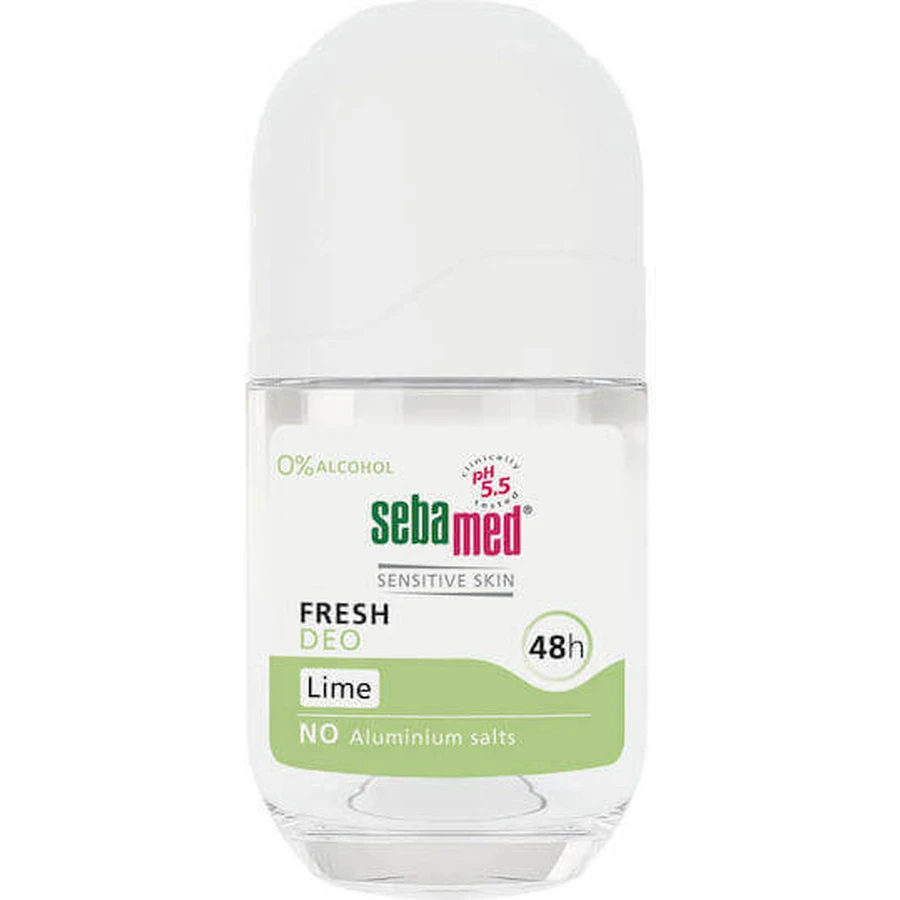 Дезодорант-рулон Sebamed Lime 24h Рулонний дезодорант 50мл: ціни та характеристики