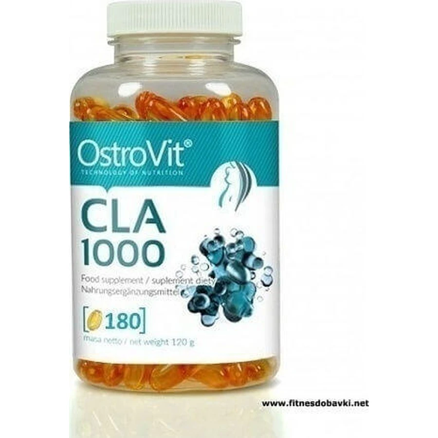 OstroVit CLA 1000 1000 мг со вкусом без ароматизаторов 180 капс: цены и характеристики