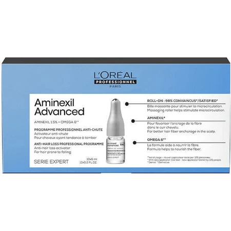L'Oréal Professionnel Expert Series Aminexil Advanced Hair Ампула против выпадения волос 10x6 мл: цены и характеристики