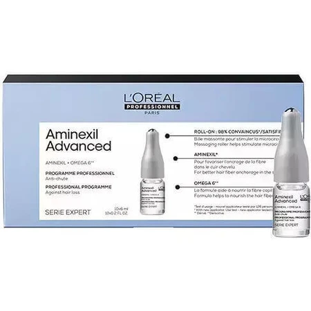 L'Oréal Professionnel Expert Series Aminexil Advanced Hair Ампула против выпадения волос 10x6 мл: цены и характеристики