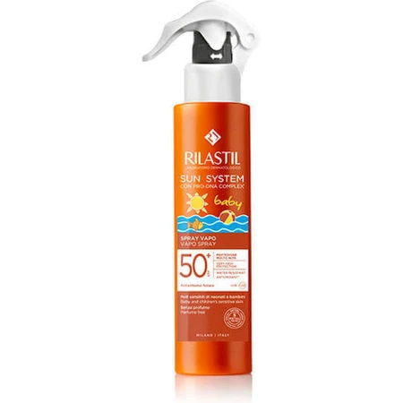 Rilastil Sun System Водостойкий детский солнцезащитный крем-спрей SPF50 200 мл: цены и характеристики