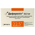 Диферелін пор. д/сусп. д/ін. прол. вив. 22,5 мг фл., +розч амп 2 мл, шприц, 2 голки