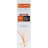 Froika Hyaluronic Silk Touch Sunscreen Тонований мінеральний водостійкий крем для обличчя із захистом від сонця SPF50 з пігментом 50 мл