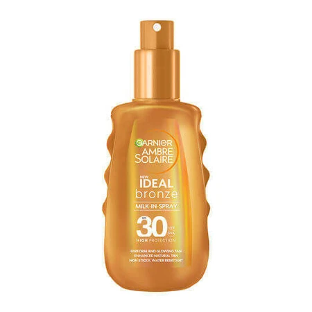 Garnier Ambre Solaire Ideal Bronze Водостійкий сонцезахисний крем для тіла SPF30 150 мл: ціни та характеристики