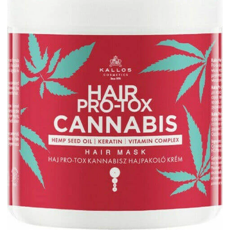 Kallos Pro-tox Cannabis Pro-tox Увлажняющая маска для волос 500 мл: цены и характеристики