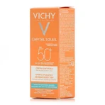 Vichy Capital Soleil Soleil Оксамитовий водостійкий крем для обличчя SPF50 50 мл: ціни та характеристики