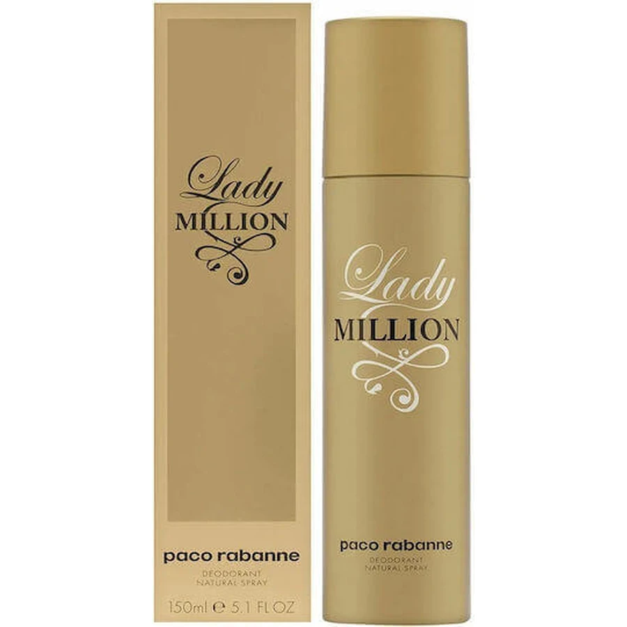 Дезодорант-спрей Rabanne Lady Million 150 мл: ціни та характеристики