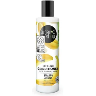 Natura Siberica Organic Shop Банан и жасмин Увлажняющий кондиционер для всех типов волос 280 мл
