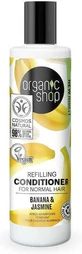 Natura Siberica Organic Shop Банан и жасмин Увлажняющий кондиционер для всех типов волос 280 мл
