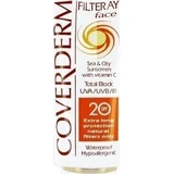 Coverderm Filteray Водостойкий солнцезащитный крем для лица SPF20 50 мл