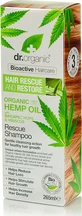 Dr.Organic Hemp Oil Rescue Шампунь проти випадіння волосся для ламкого волосся 265 мл