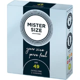 Mister Size Extra Fine Size 49mm Пресервант 3шт