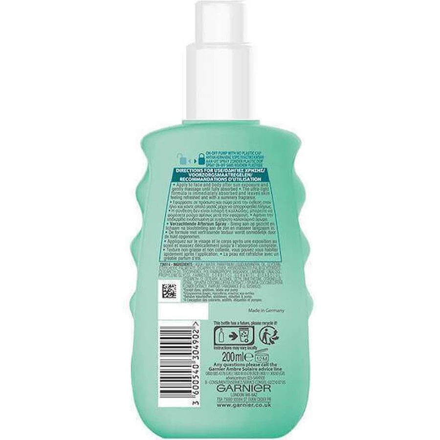 Garnier Ambre Solaire Эмульсия для тела после солнца с маслом ши 200 мл: цены и характеристики