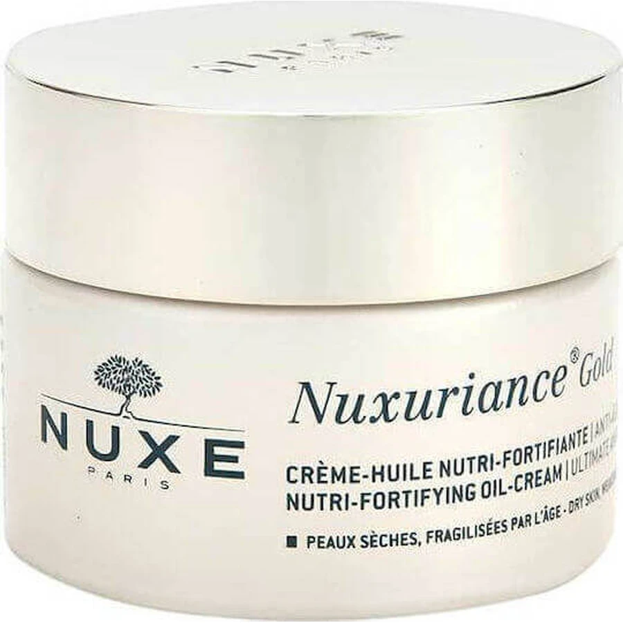 Nuxe Nuxuriance Gold Поживно-зміцнюючий антивіковий денний крем з гіалуроновою кислотою 50 мл: ціни та характеристики