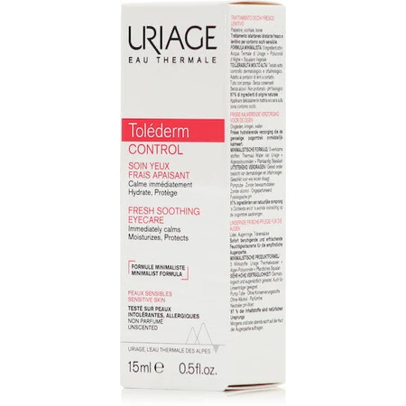 Uriage Tolederm Control Увлажняющий крем для век для чувствительной кожи 15 мл: цены и характеристики