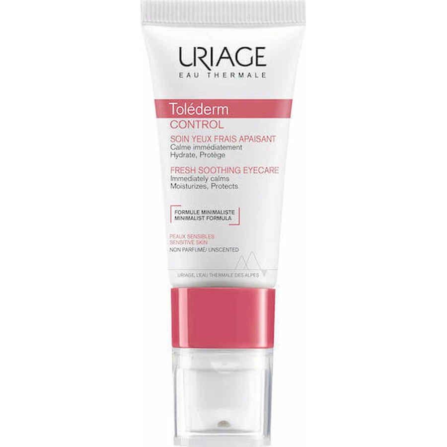 Uriage Tolederm Control Увлажняющий крем для век для чувствительной кожи 15 мл: цены и характеристики