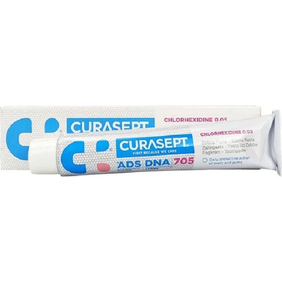 Curasept Ads 705 Зубная паста против зубного налета 75 мл: цены и характеристики