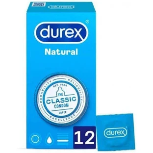 Durex Пресервант натуральний 12шт