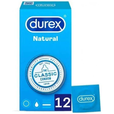 Durex Пресервант натуральний 12шт: ціни та характеристики