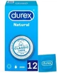 Durex Пресервант натуральний 12шт