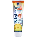 InterMed Babyderm Водостійкий дитячий сонцезахисний крем для обличчя та тіла емульсія SPF50 300мл: ціни та характеристики