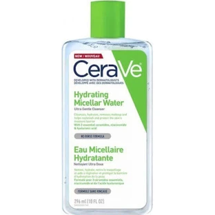 CeraVe Hydrating Micellar Water Make Makeup Removing Макияж лица и глаз 295 мл
