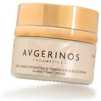 Avgerinos Cosmetics Зволожуючий і тонізуючий крем для шкіри навколо очей з гіалуроновою кислотою та вітаміном С 30мл: ціни та характеристики