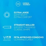 EXS Презервативы Magnum Large большие и тонкие без латекса натуральные 1 шт: цены и характеристики