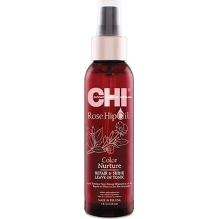 CHI Rosehip Repair & Shine Leave-In Tonic Питательное масло для волос 118 мл