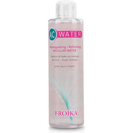 Froika AC Micellar Water Міцелярна вода для зняття макіяжу з обличчя Міцелярна вода для зняття макіяжу для шкіри, схильної до акне 200 мл: ціни та характеристики