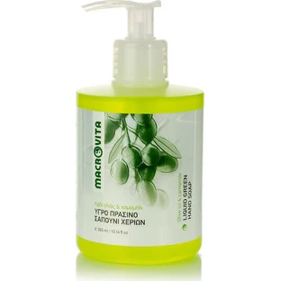 Жидкое зеленое мыло Macrovita с оливковым маслом и ромашкой Green Soap 300 мл